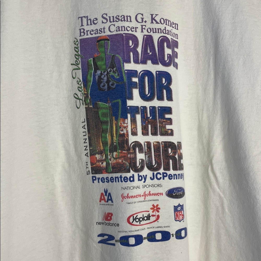 Y2K‎ Race for A Cure tee - Picture 2 of 7